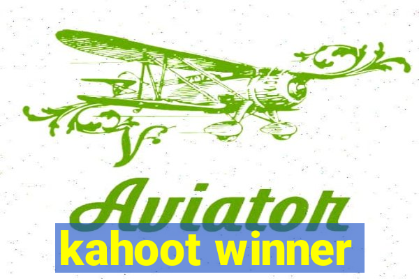 kahoot winner